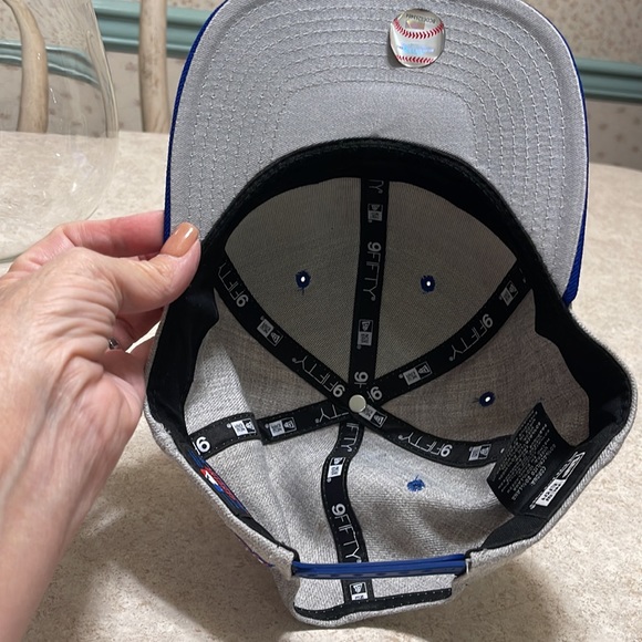 BNWT NEW ERA 9 THIRTY GRAY NEW YORK METS THE 7 LINE ARMY - Picture 8 of 10